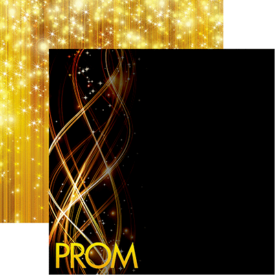 Prom Night Scrapbook Paper by Reminisce