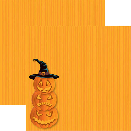 Jack Stack Halloween Party Scrapbook Paper