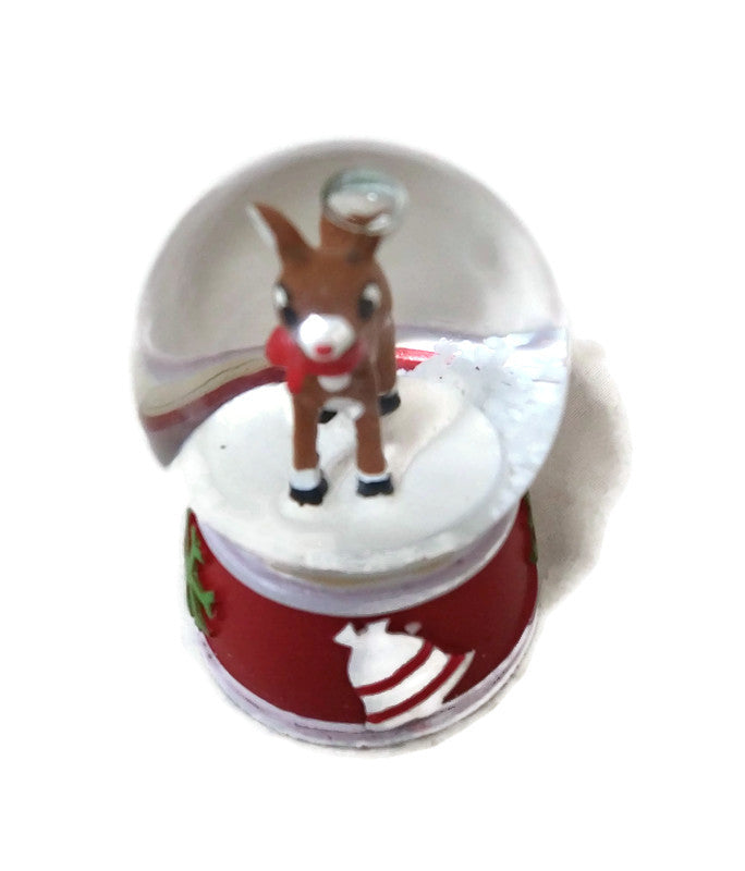 Rudolph the Red Nosed Reindeer Mini Holiday Snow Globe