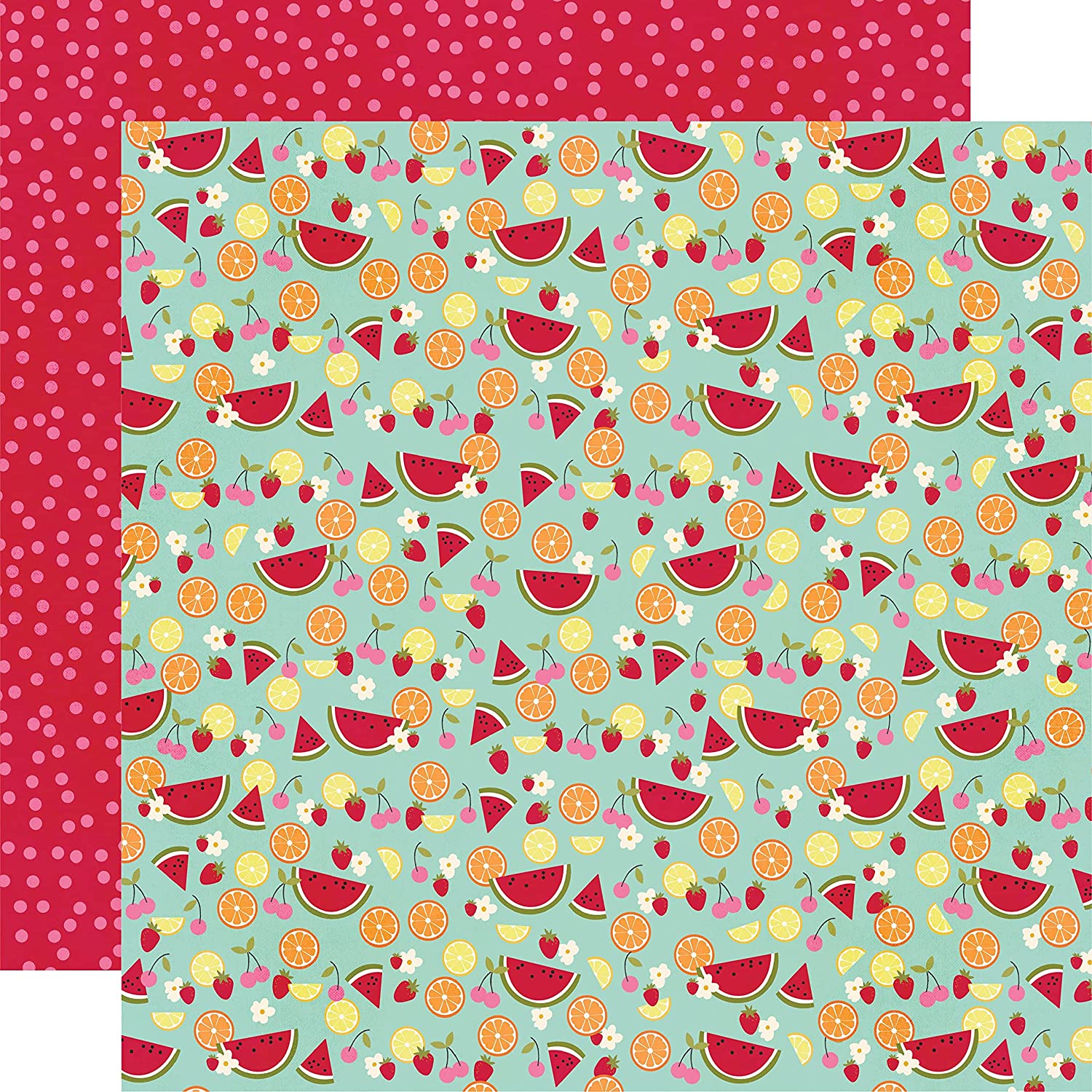 Summer Lovin Summer Vibes Scrapbook Paper