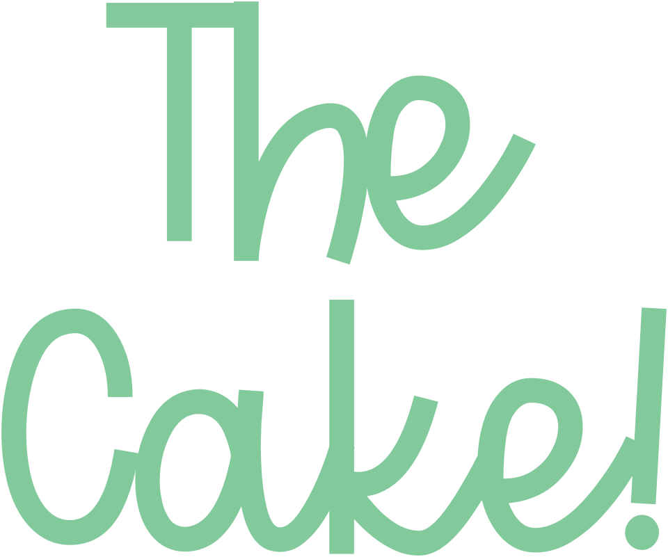 The Cake Die Cut Title