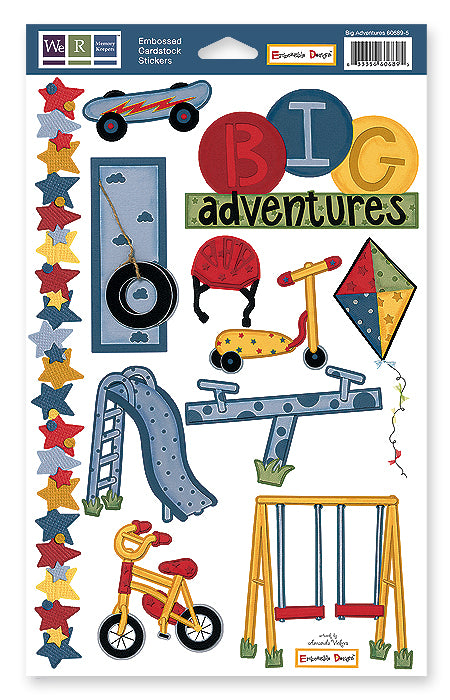 Big Adventures Stickers