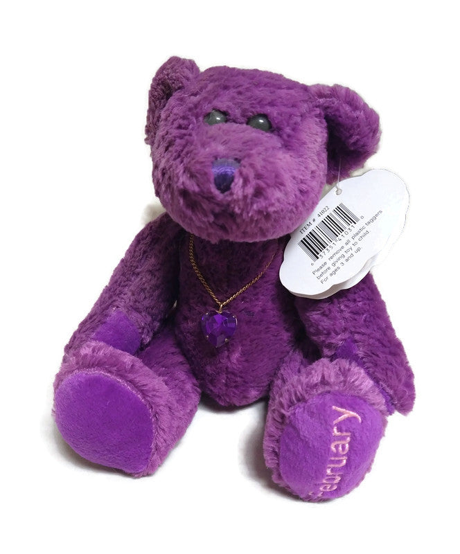 Wishpet Birthstone Bear - February