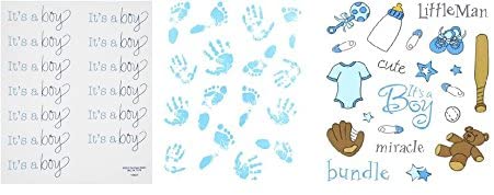 Baby Boy Scrapbook Stickers