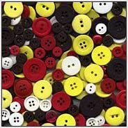 Mouse Mix Magic Round Buttons Assortment