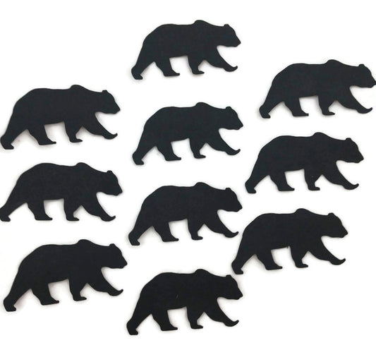 Woodland Black Bear Die Cuts