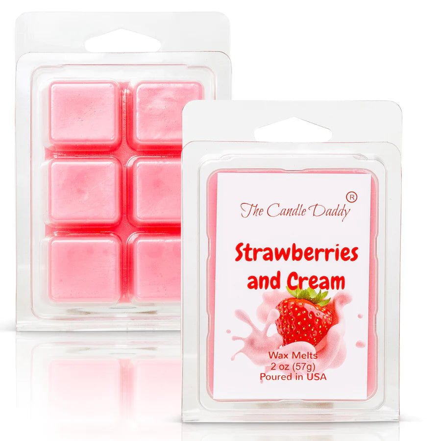 Strawberries and Cream Wax Melts