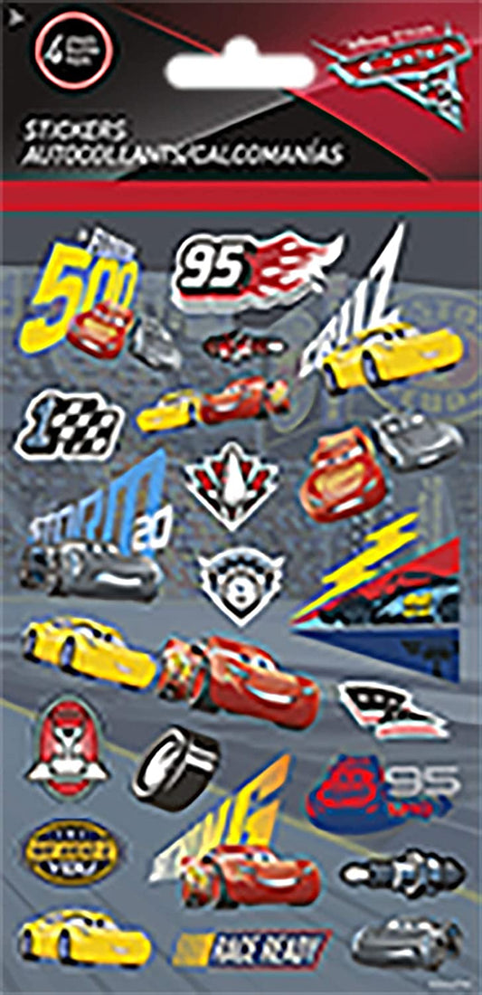 Disney Cars 3 Stickers Set