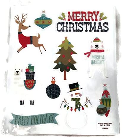 Christmas Winter Animals Stickers