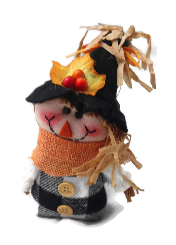 Plush Scarecrow Shelf Sitter Fall Decor