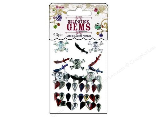 Pirate Gemstone Stickers by Darice