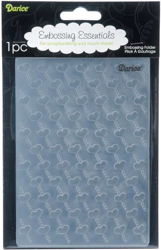 Darice Heart Embossing Folder