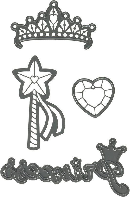 Princess Wand Crown Die Set