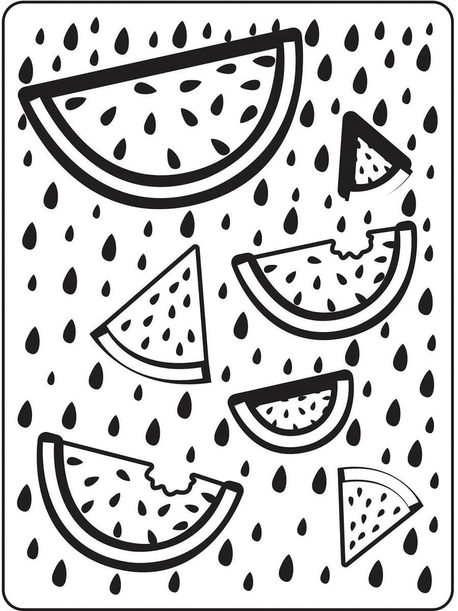 Watermelon Background Embossing Folder