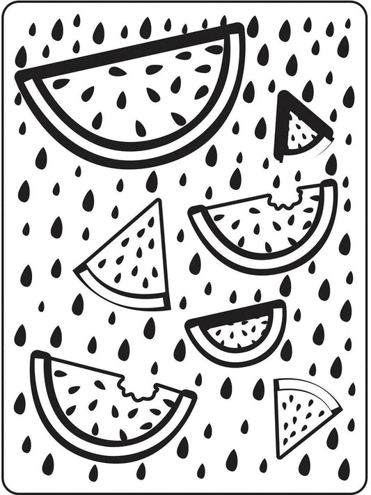 Watermelon Background Embossing Folder