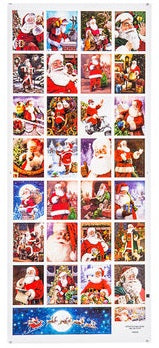 Realistic Portrait Dear Santa Clause Christmas Stickers