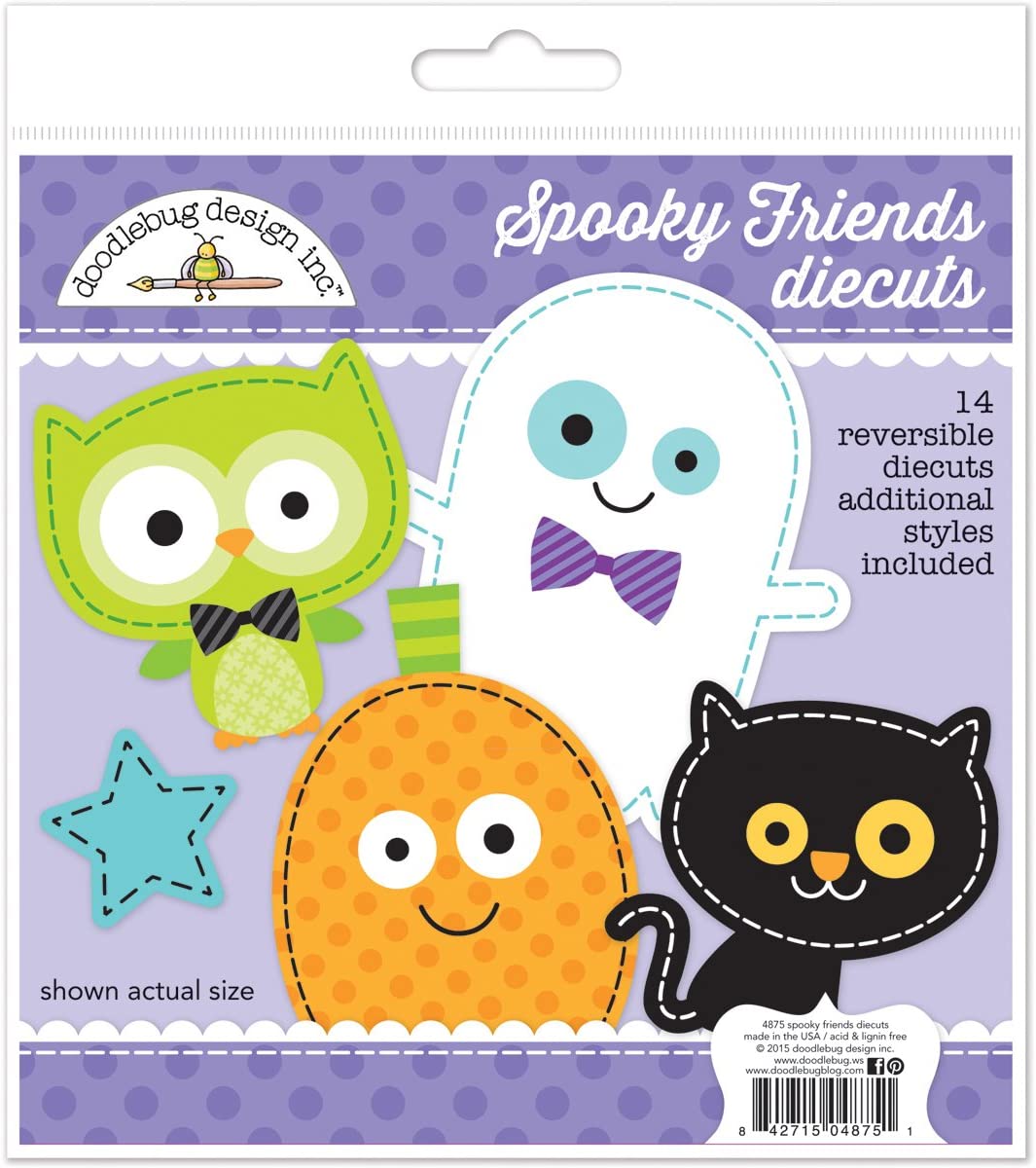 Doodlebug October 31st Spooky Friends Die Cuts