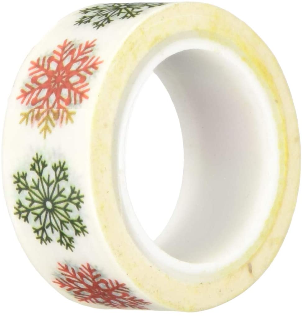 Deck the Halls Multi Snowflake Washi Tape