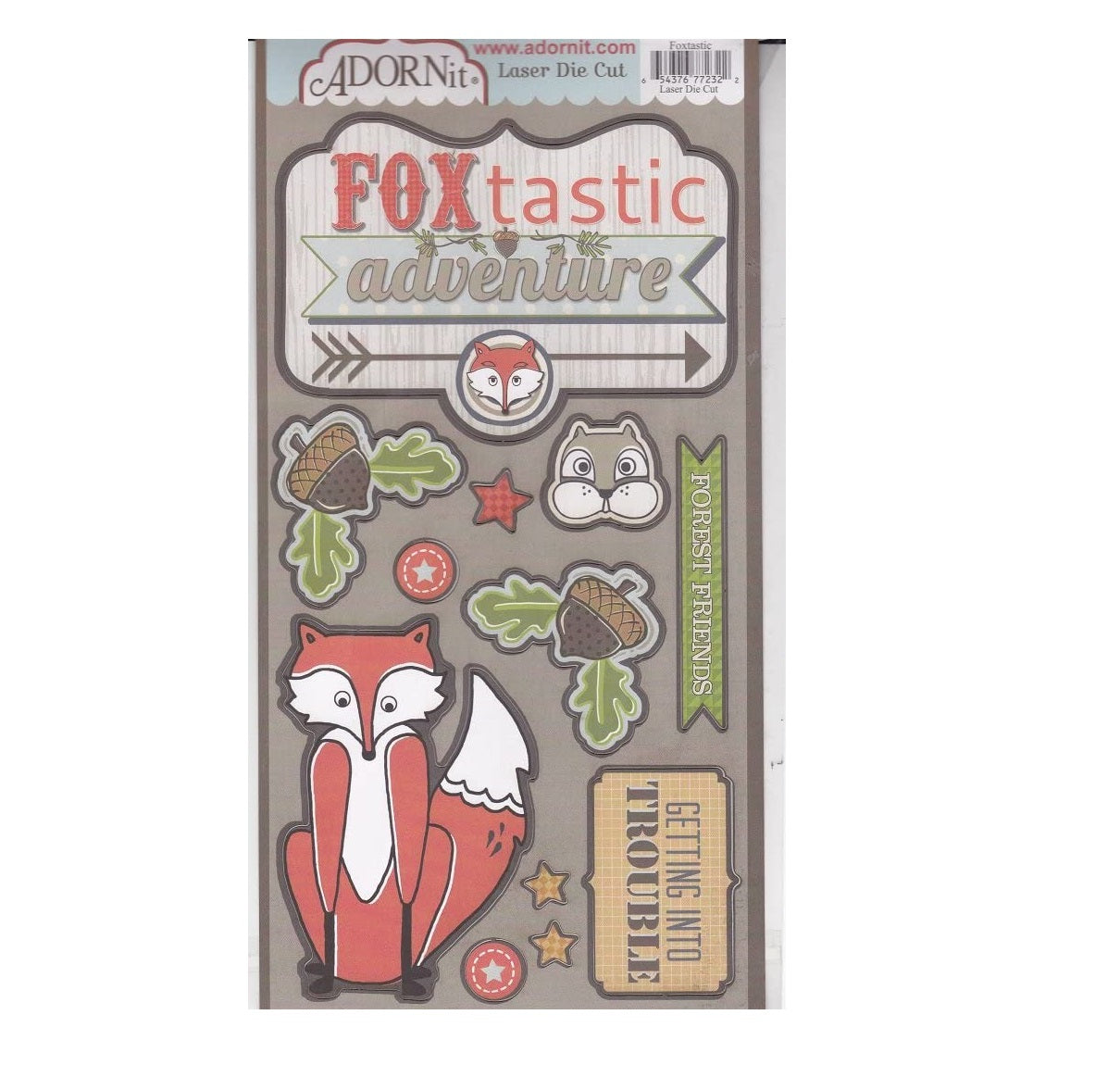 Foxtastic Die Cut Punchouts