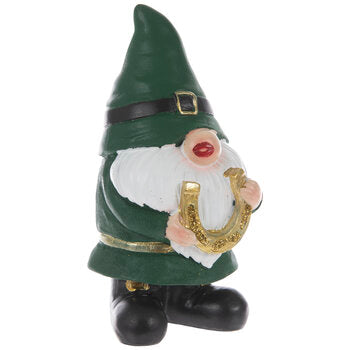 Horseshoe Shamrock Gnome