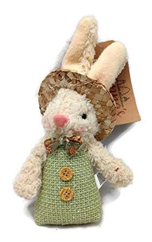 Green Print Easter Bunny Decor