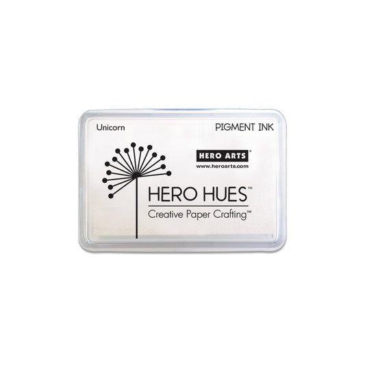 Hero Arts White Unicorn Pigment Ink Pad