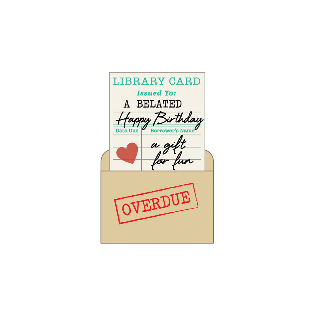 Library Card Stamps and Dies Set by Hero Arts