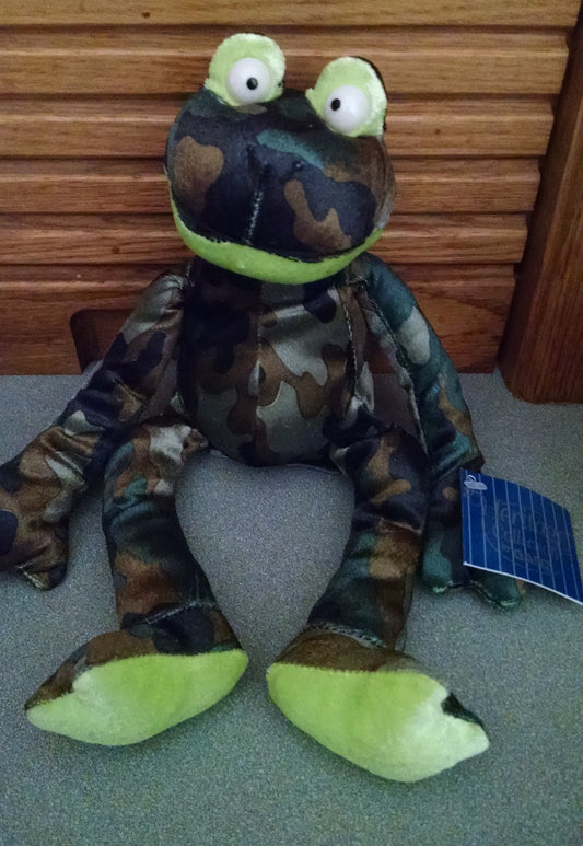 Ganz Iridiskins Plush Frog