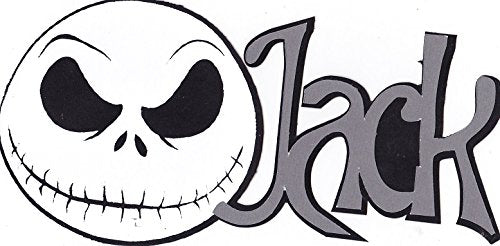 Jack Skellington Die Cut Title