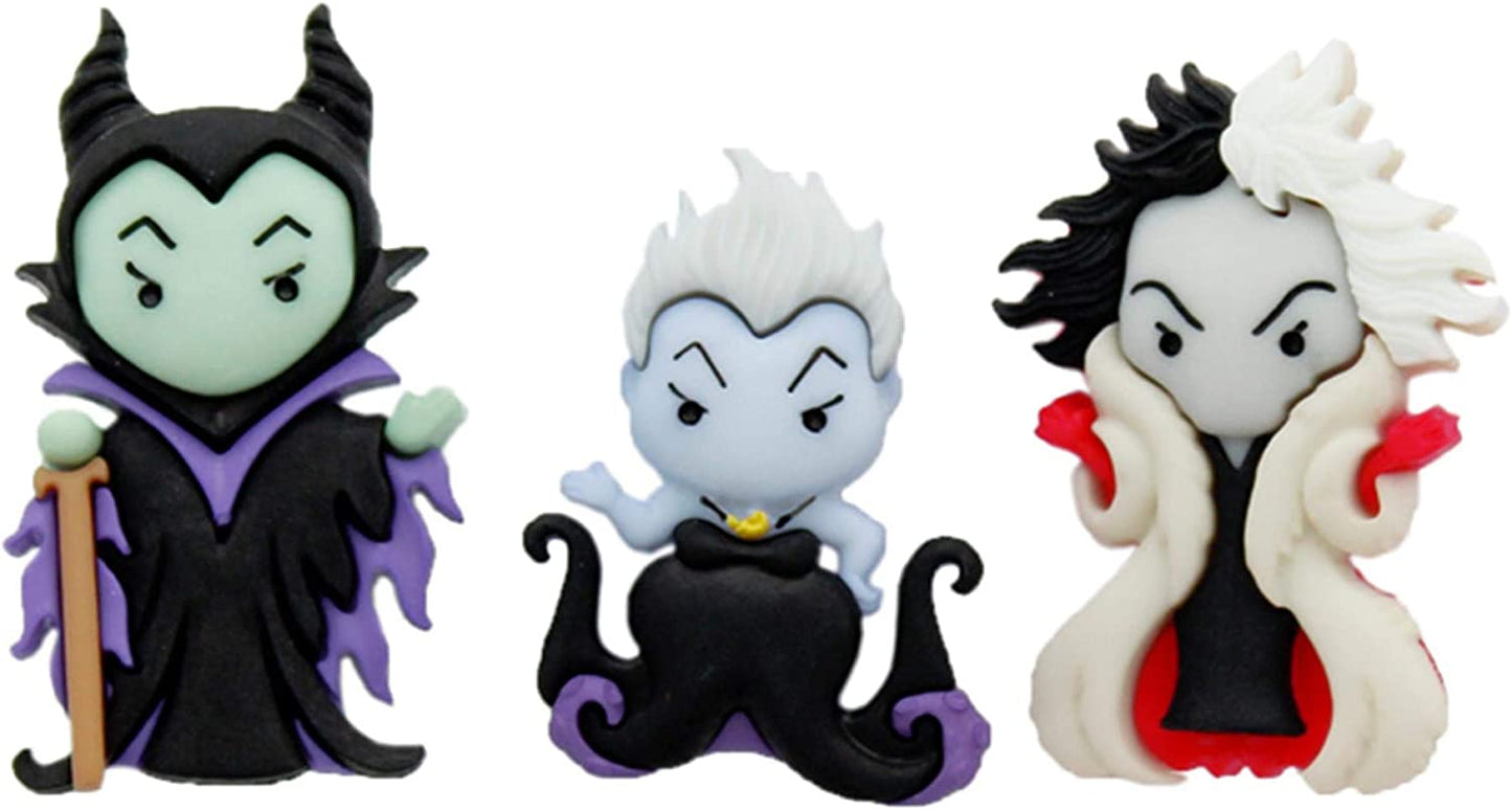 Disney Villain Buttons