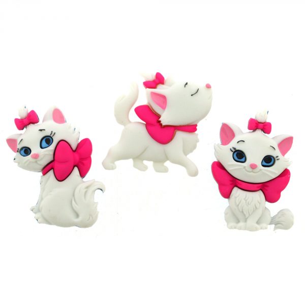 Aristocats Marie Cat Buttons Set