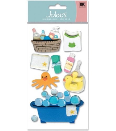 Jolees Bath Time Foam 3d Stickers Set