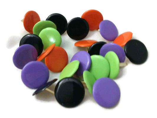 Halloween Assorted Jumbo Round Brads