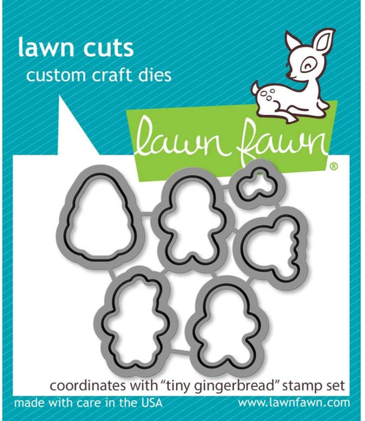 Lawn Fawn Tiny Gingerbread Dies Set