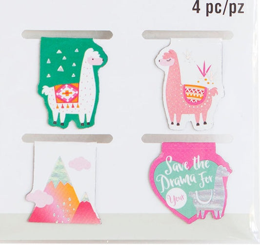 Llama Magnetic Planner Bookmark