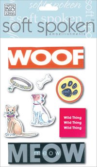 Soft Spoken Pet Stickers by MAMBI