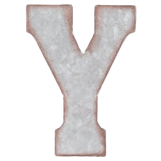 Monogram Metal Letter Y