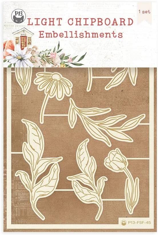 P13 Farm Sweet Farm Chipboard Embellishments