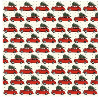 Christmas Car Christmas Truck Paper