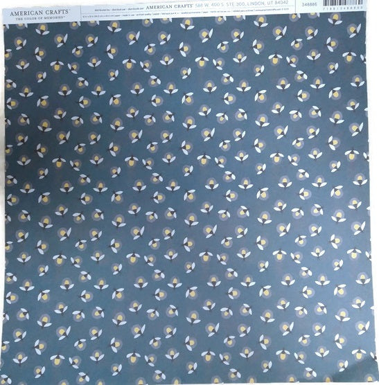 Lightning Bugs Fireflies Scrapbook Paper