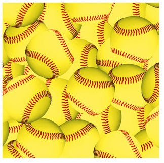 Softball Scrapbook paper