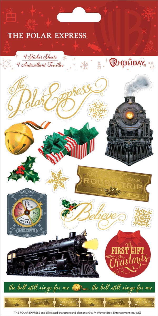 Polar Express Sticker Pack