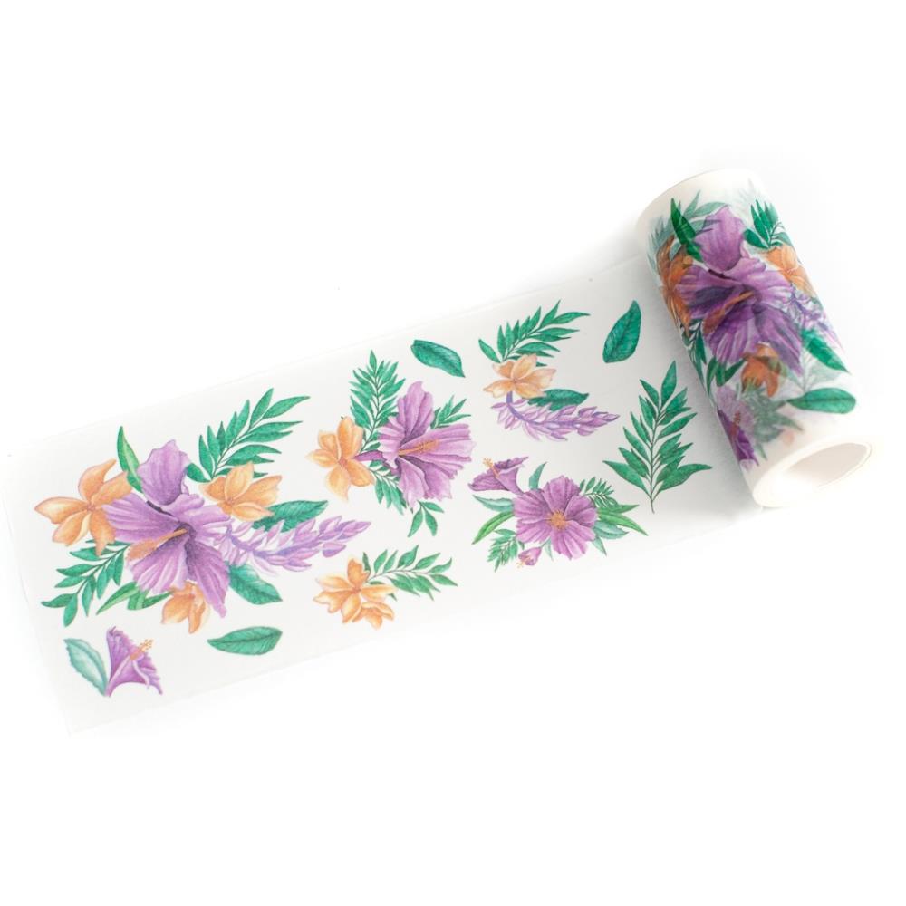 Pinkfresh Hibiscus Washi Tape