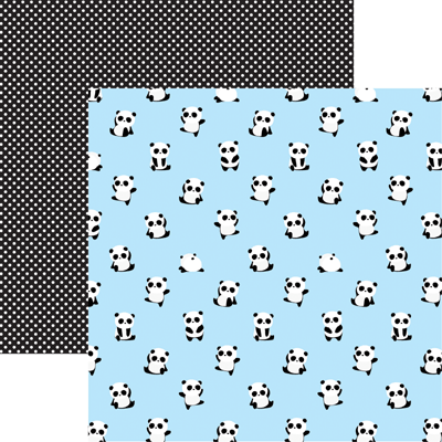 Reminisce Pandamonium 12x12 Double Sided Paper