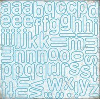 Reminisce Snowglobe Alphabet Stickers