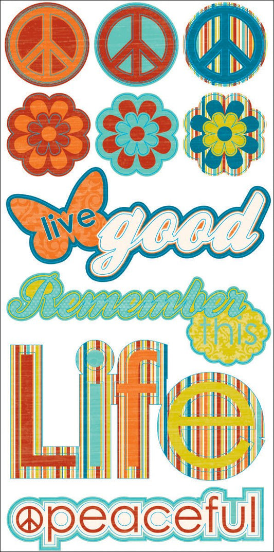 Unwritten Chipboard Stickers by Reminisce