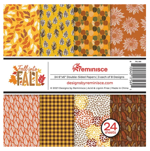 Fall Into Fall 6x6 Paper Pack