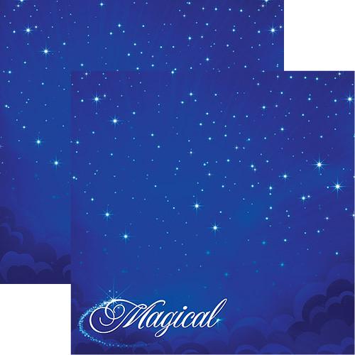 Magical 12x12 Scrapbook Paper by Reminisce