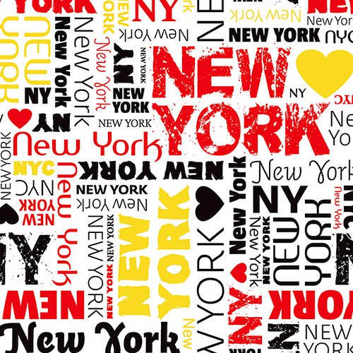 New York Scrapbook Paper