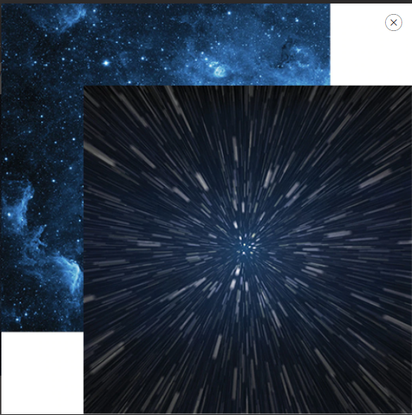 Space Warp - Space Wars Scrapbook Paper by Reminisce